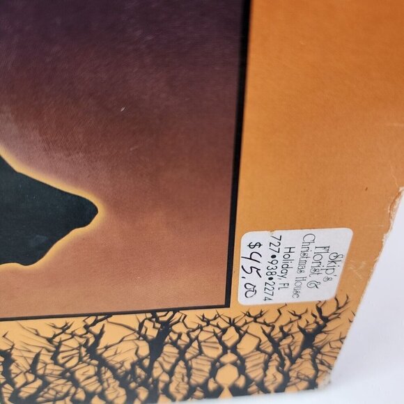 RARE VINTAGE KURT ADLER FIBER OPTIC SKULL CHANGES COLORS HALLOWEEN SKELETON HEAD - Picture 6 of 16